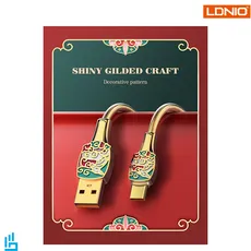 کابل شارژ لایتنینگ Lightning الدینیو LDNIO LS881 طول 1 متر