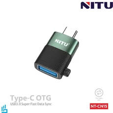 مبدل OTG USB به USB-C نیتو NITU CN15