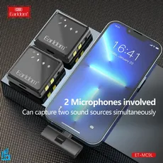 میکروفون بی سیم یقه ای لایتنینگ ارلدام EARLDOM MC9L