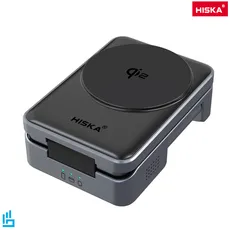 شارژر وایرلس مگنتی بی سیم 3 کاره هیسکا HISKA مدل HR15
