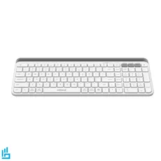 کیبورد بدون سیم وایرلس هیسکا فلزی HISKA HX KE255
