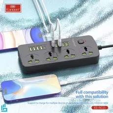 چند راهی برق USB دار ارلدام EARLDOM SC11