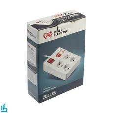 چندراهی برق و محافظ صوتی و تصویری کابل 5 متری پارت الکتریک PE773