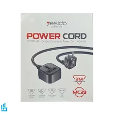 سیم سیار پاور سوکت یونیورسال یسیدو Yesido MC29 2M