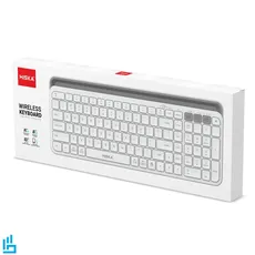 کیبورد بدون سیم وایرلس هیسکا فلزی HISKA HX KE255