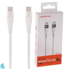کابل تبدیل شارژ تایپ سی به تایپ سی هایکو استار HICOSTAR HS180 طول 20 سانتی متر