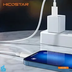کابل شارژ تایپ سی TYPEC به لایتنینگ آیفونی LIGHTNING هایکو استار HICOSTAR HS 66 طول 1 متر