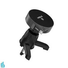 هولدر پایه نگهدارنده گوشی دریچه کولری وایرلس شارژ هیسکا HISKA HK2353