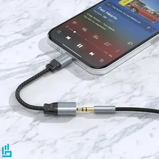 کابل تبدیل لایتنینگ به AUX هایکو استار HICOSTAR HS T13I طول 12 سانتی متر
