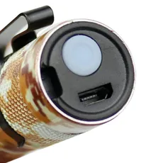 چراغ قوه پلیسی Flashlight COB+XPE LED چریکی