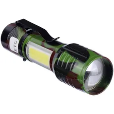 چراغ قوه پلیسی Flashlight COB+XPE LED چریکی