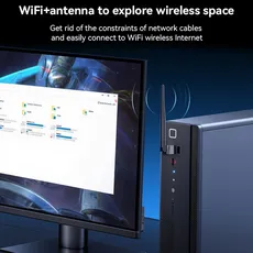 کارت شبکه (دانگل وای فای) آنتن دار Yesido یسیدو WP11