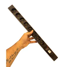 رک مونت (چندراهی) 8 خانه با فیوز مینیاتوری کابل 1/8 پارت الکتریک مدل EP2266 RACK MOUNT