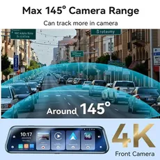 مانیتور و دوربین ثبت وقایع (دش کم) Dash CAM Yesido مدل KM24