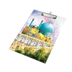 تخته شاسی سایزA4 طرح مسجد امام 1