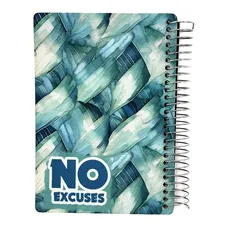 دفتر پروانه خط دار No Excuses