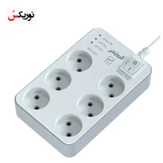 محافظ 6 خانه فروزش با کابل 1.8 متری