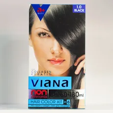 کیت رنگ موی بدون آمونیاک ویانا – سری زنانه | Viana Hair Color Kit شماره یک