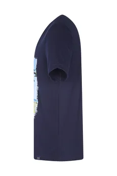 تیشرت آستین کوتاه یقه گرد چاپدار