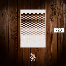 شابلون مدرن شش ضلعی کد 723