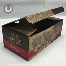 جعبه سوخاری صندوقی کرافت - 3تکه بیرون بر - 100عددی