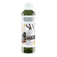 شامپو ترمیم کننده و تقویت کننده مو سان وی حاوی روغن آرگان-Sunway