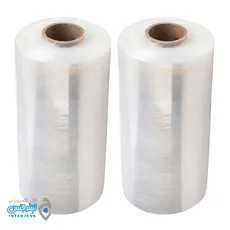 سلفون بسته بندی عرض 15 سانتی متر مدل استرچ صنعتی بسته 2 عددی