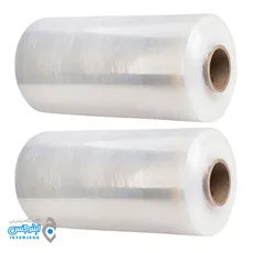 سلفون بسته بندی عرض 15 سانتی متر مدل استرچ صنعتی بسته 2 عددی