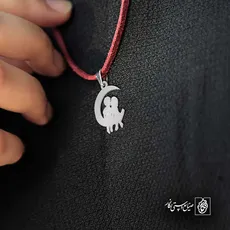 پلاک  دختر پسر ماه کد 40983