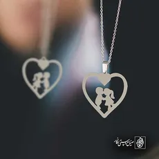 پلاک  دختر پسر قلب کد 40988