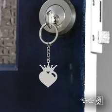 پلاک  قلب تاج کد 41391