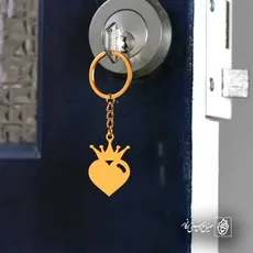 پلاک  قلب تاج کد 41391