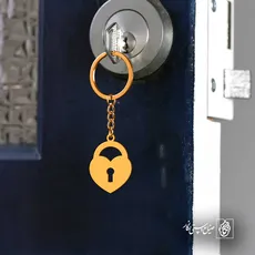 پلاک  قلب قفل کد 41398
