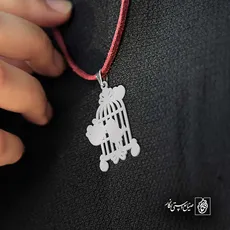 پلاک  قفس پرنده کد 42340