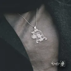 پلاک  قفس پرنده کد 42460