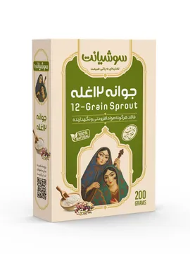 پودر جوانه 12 غله مقوایی - 