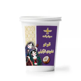 قوتو نخودی نارگیلی لیوانی  - 