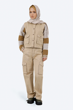 ژیله کتان زنانه