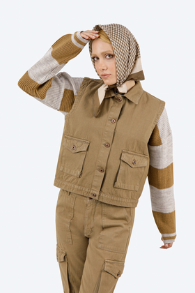 ژیله کتان زنانه