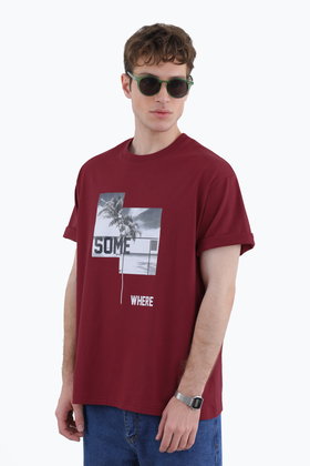 تیشرت طرح دار مردانه