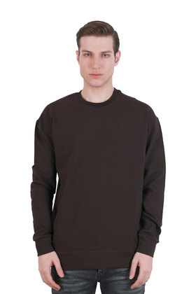 تیشرت آستین بلند مردانه یقه گرد