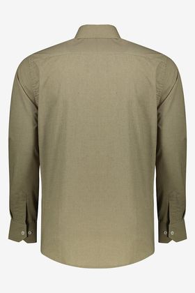 پیراهن یقه برگردان آستین بلند تترون مردانه 