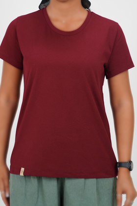 تیشرت آستین کوتاه ساده زنانه
