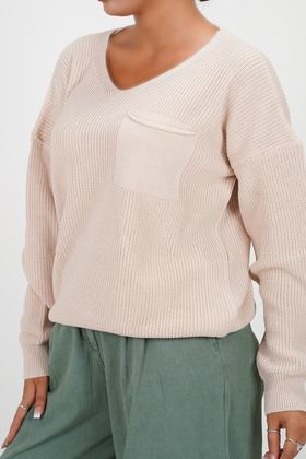 بافت آستین بلند زنانه