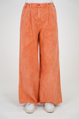 شلوار کتان زنانه مدل فول بگی