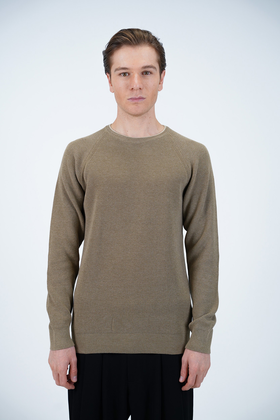 بافت یقه گرد مردانه 