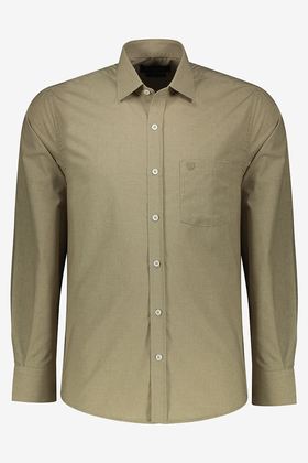 پیراهن یقه برگردان آستین بلند تترون مردانه 