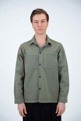 پیراهن کتان مردانه مدل دوجیب