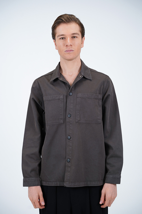 پیراهن کتان مردانه مدل دوجیب