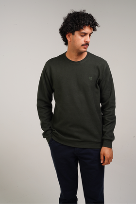 تیشرت آستین بلند یقه گرد مردانه سلانیک